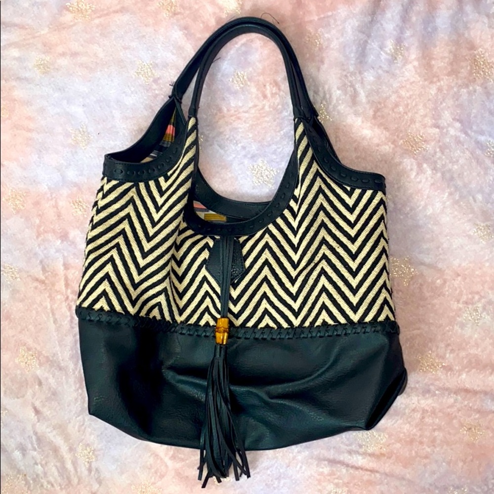 Large Aztec shoulder/hand bag